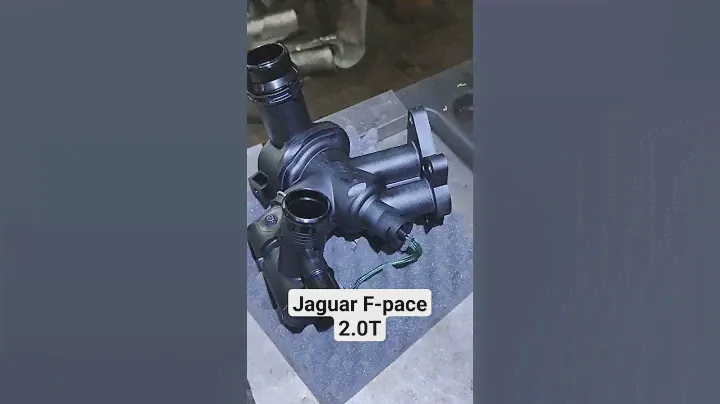 замена помпы и корпуса термостата на Jaguar F-pace 2.0t