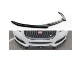 Jaguar XJ X351 15-19 Спойлер переднего бампера, черный