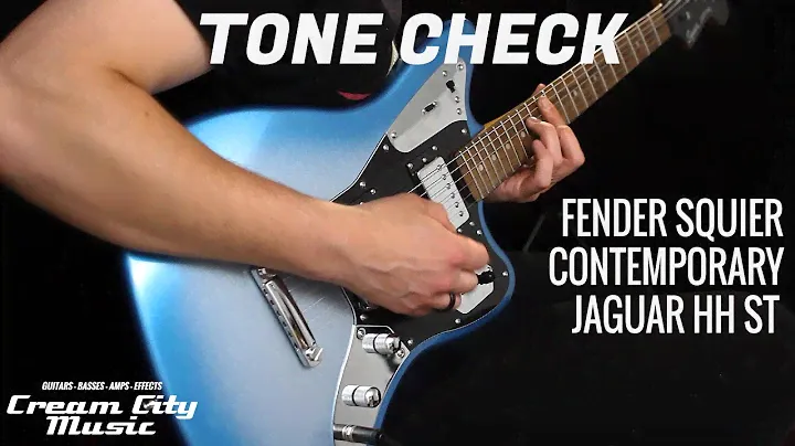 TONE CHECK: Squier Contemporary Jaguar HH ST Demo | No Talking