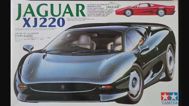 Jaguar XJ220. Tamiya, 1/24.